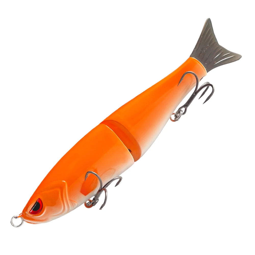 Swimbaits Balam Glide Bait Angelköder 180MM Gelenkiger Harter Köder Schwimmend Sinkend Riesiger Gleitköder für Barsch und Hecht – Detail 12