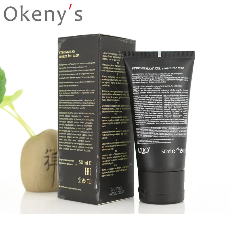 Strong Man Large Size Gel Male Penis Enlargement Oil Extender Increase Hot-XXL Cream Big Dick Aphrodisiac Men Extend Sex male penis enlargement products male aphrodisiac products