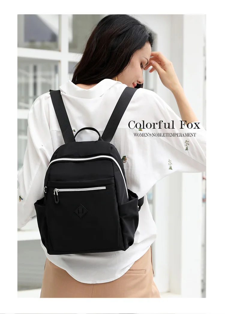 Süße Stil Große Kapazität Rucksack Für Frauen Mode Trend Koreanische Version Wasser-Beständig Reisetasche Paar Backage Geschenke – Detail 4