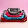 Classical pet Mat Fashion Dog Kennel Bed House Breathable Cotton Soft Cat Nest Dog Warm Bed for Small Medium Dog 4