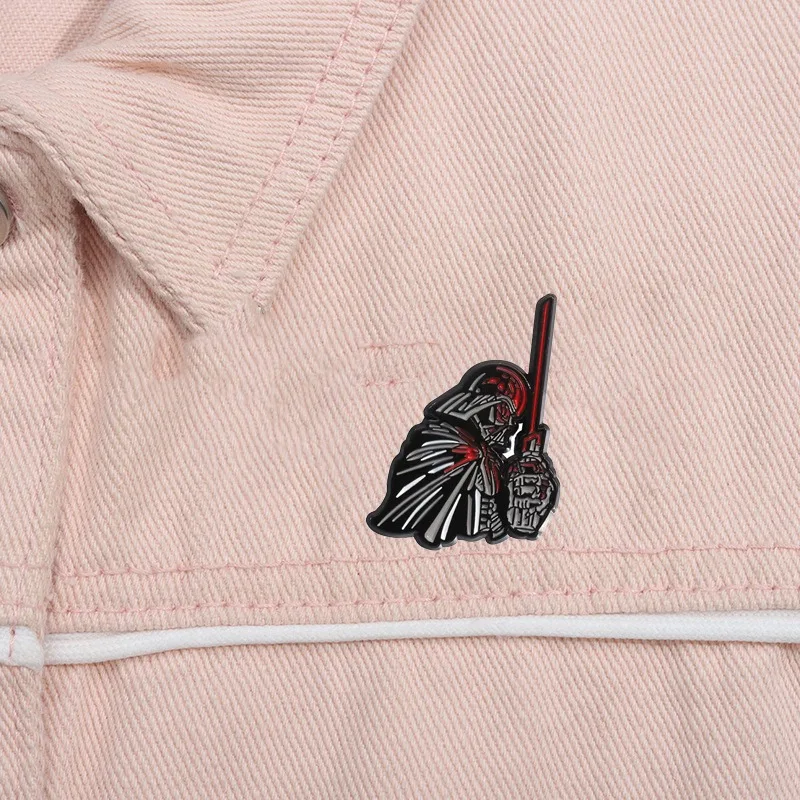 Cartoon Brooch Creative Cartoon Metal Brooch Anime Movie Peripheral Alloy Badge Trendy Versatile Clothing Accessories Collar Pin