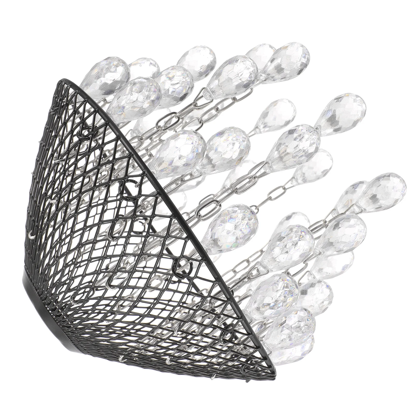 

Pendant Lamp Shade Decorative Lamp Cover Hanging Lamp Shade with Droplets