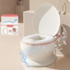 Removable Baby Potty Toilet Training  Seat Non-Slip Comfortable Toilet Soft Seat Chair Realistic for Baby Aged3+ Training Toilet 1