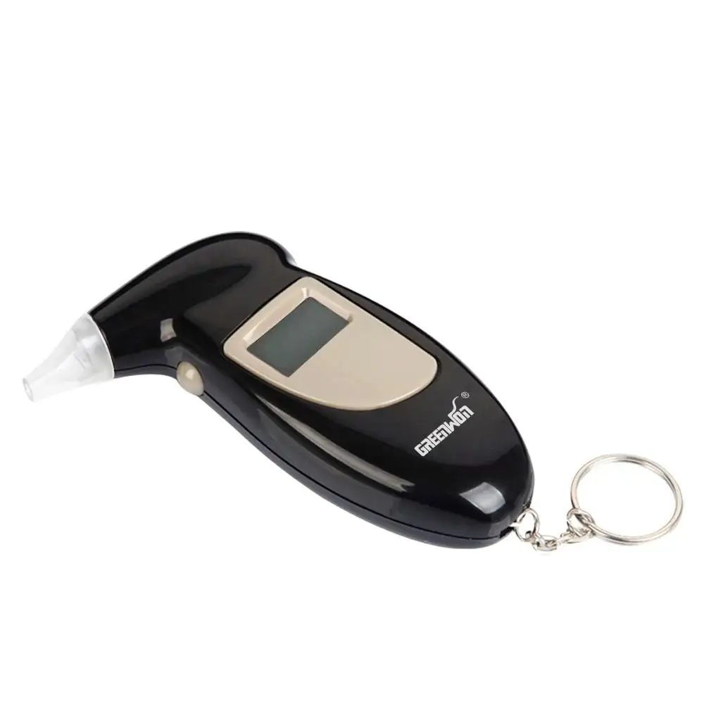 Alcohol Tester Digital Key Chain Breathalyzer Backlight Display