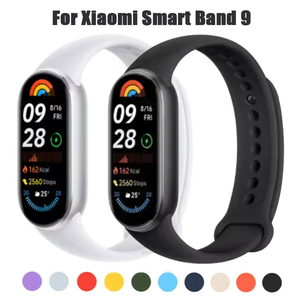 Silicone Sport Wristband Strap - Replacement Accessory