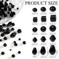 Black Mixed 300pcs