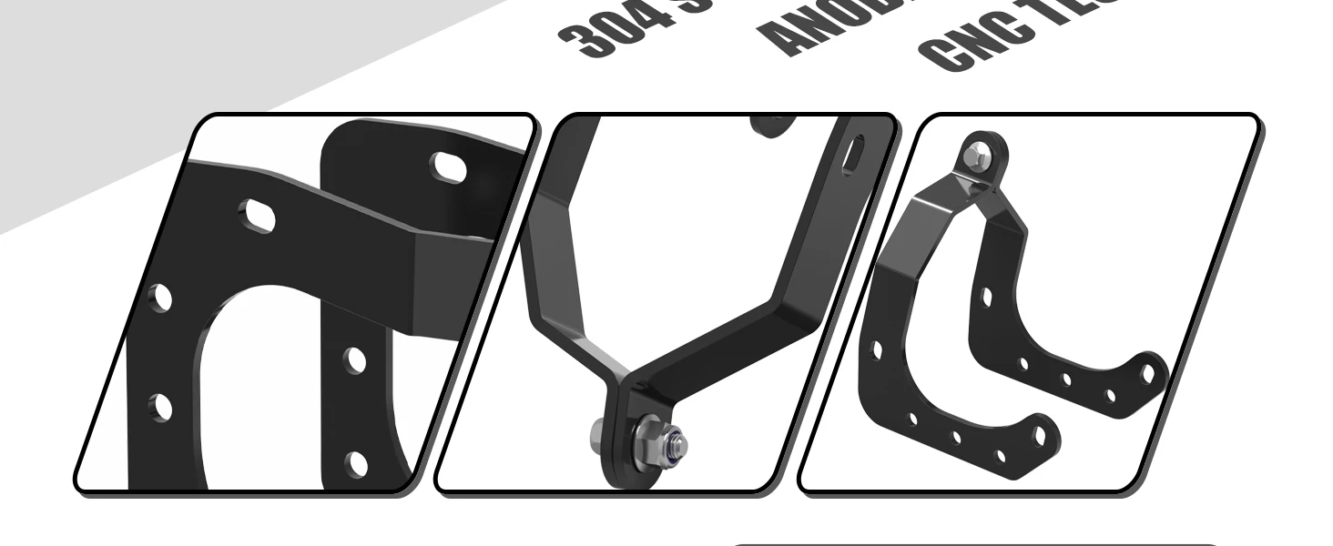 Für KTM 790/890 Adventure R/Rally 2018–22 Halskrause, Scheinwerferverstärkungshalterungen 790 890 Adv 790 Adventure 890 Adventure R – Detail 3