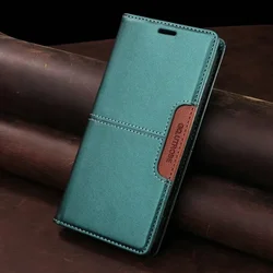 Leather Flip Case Anti - Theft Wallet Card Holder Book Cover for Poco F8 Pro (Blue)