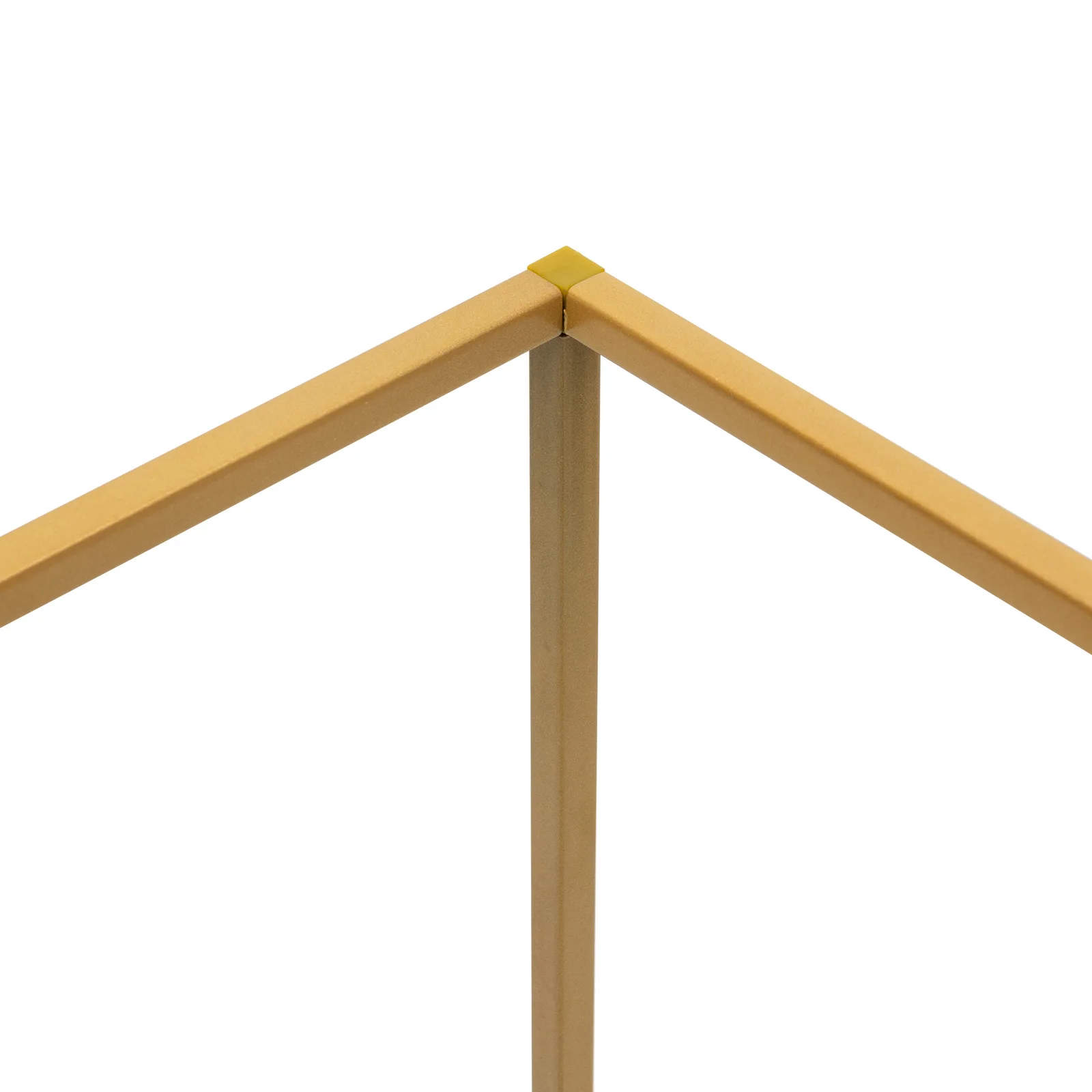 NEUESTE 10Pack 31,5 Zoll Gold Hochzeit Blumenständer Metallvase Säulenständer Geometrische Herzstück Vase für Home Party Hochzeitsdekoration – Detail 13
