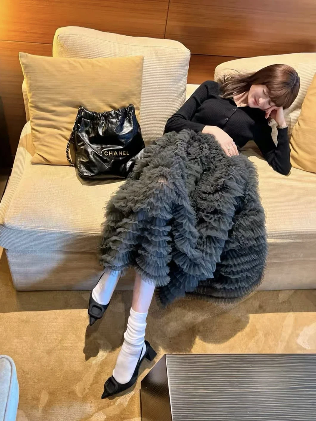 bibiy ロングスカート 新品 SKIRTS｜Bibiy.