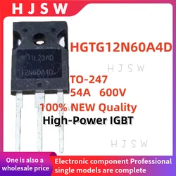 High - Power TO - 247 IGBT - 5PCS Pack, 54A 600V Capacity (HGTG12N60A4D)