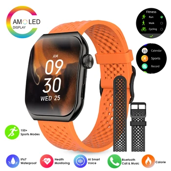 Pinteek Smart Watch Bluetooth Call Smartwatch Touch Dial for Android Music Fitness Tracker Sports Watches