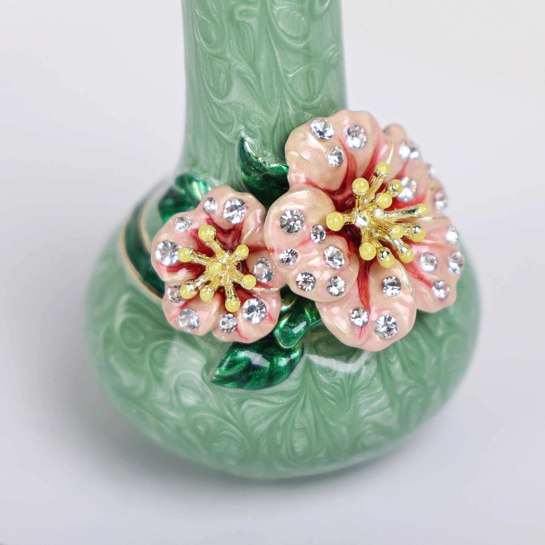 Enamel Trinket Box Wedding Favor Handmade Home Decorative Gift Box Small Desk Gadget SHINNYGIFTS