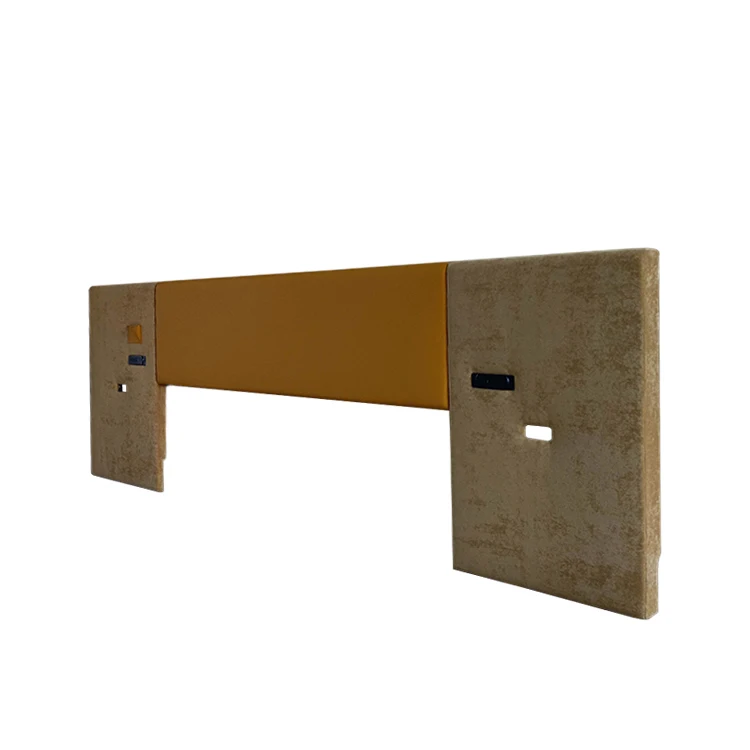 High Quality Holiday Inn Modern Hotel Bed King Size Laminated Headboard Commercial Hotel Furniture Headboard