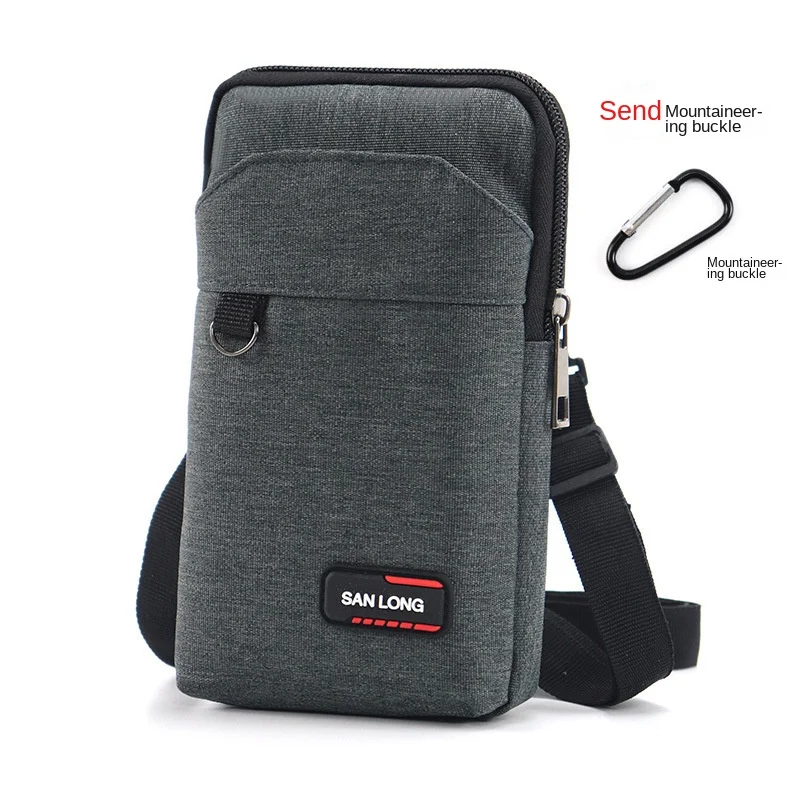 Men's Outdoor Waterproof Tactical Waist and Crossbody Bag