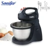 Stand Mixer Professional Kitchen Aid Chef Machine 250W Food Blender Cream Whisk Cake Dough Mixers With 3L Bowl Charm Sonifer 1