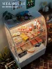 1/6 doll house model furniture accessories mini modelCake cabinet 3