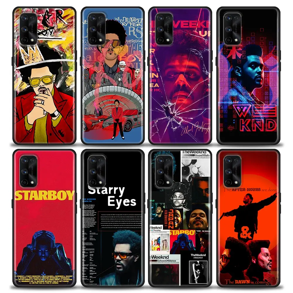 

The Weeknd Minimalist Phone Case For Realme NARZO 50A 50I 50 60 60X 20 GT NEO 2 2T C55 C53 C35 C33 C31 C30 C21 C21Y PRO 5G Cover