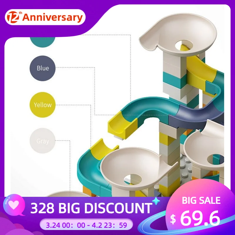 

Кубики для детей, Обучающие игрушки, пазл большого размера, Классические строительные блоки, совместимые с Горным парком, DIY Сборные подарки