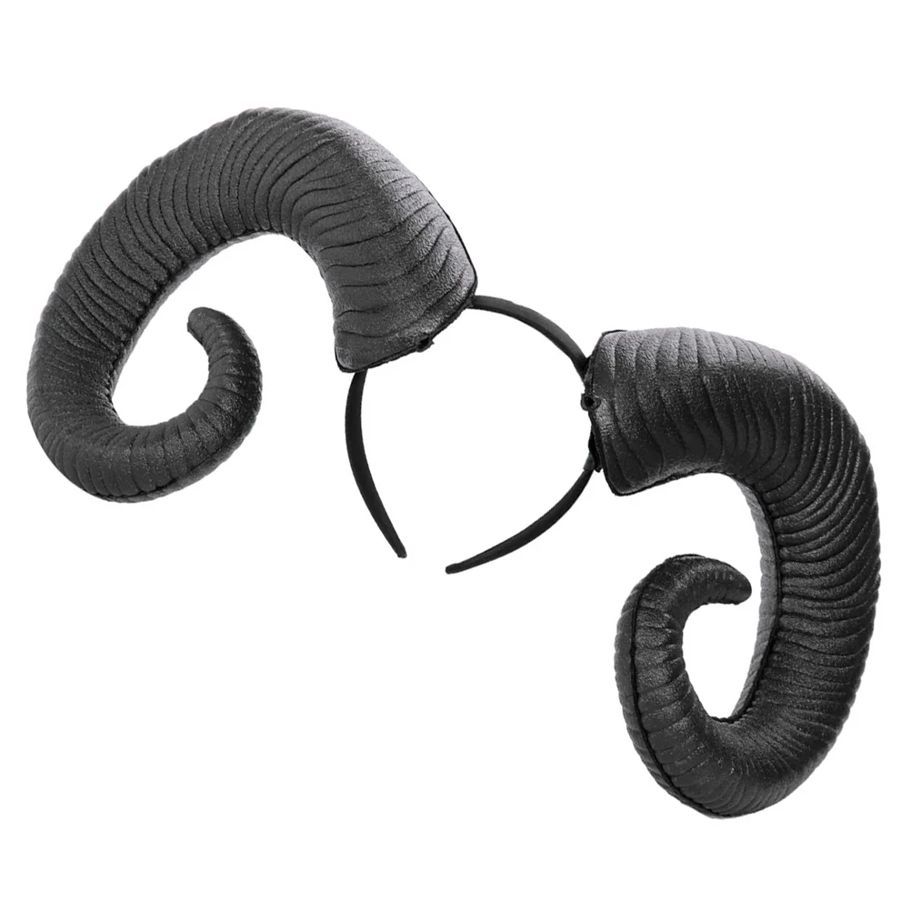

Creative OX Horn Headband Detachable Hair Hoops Stylish Headdress Hair Accessories Party Favors Supplies for Festival Carnival