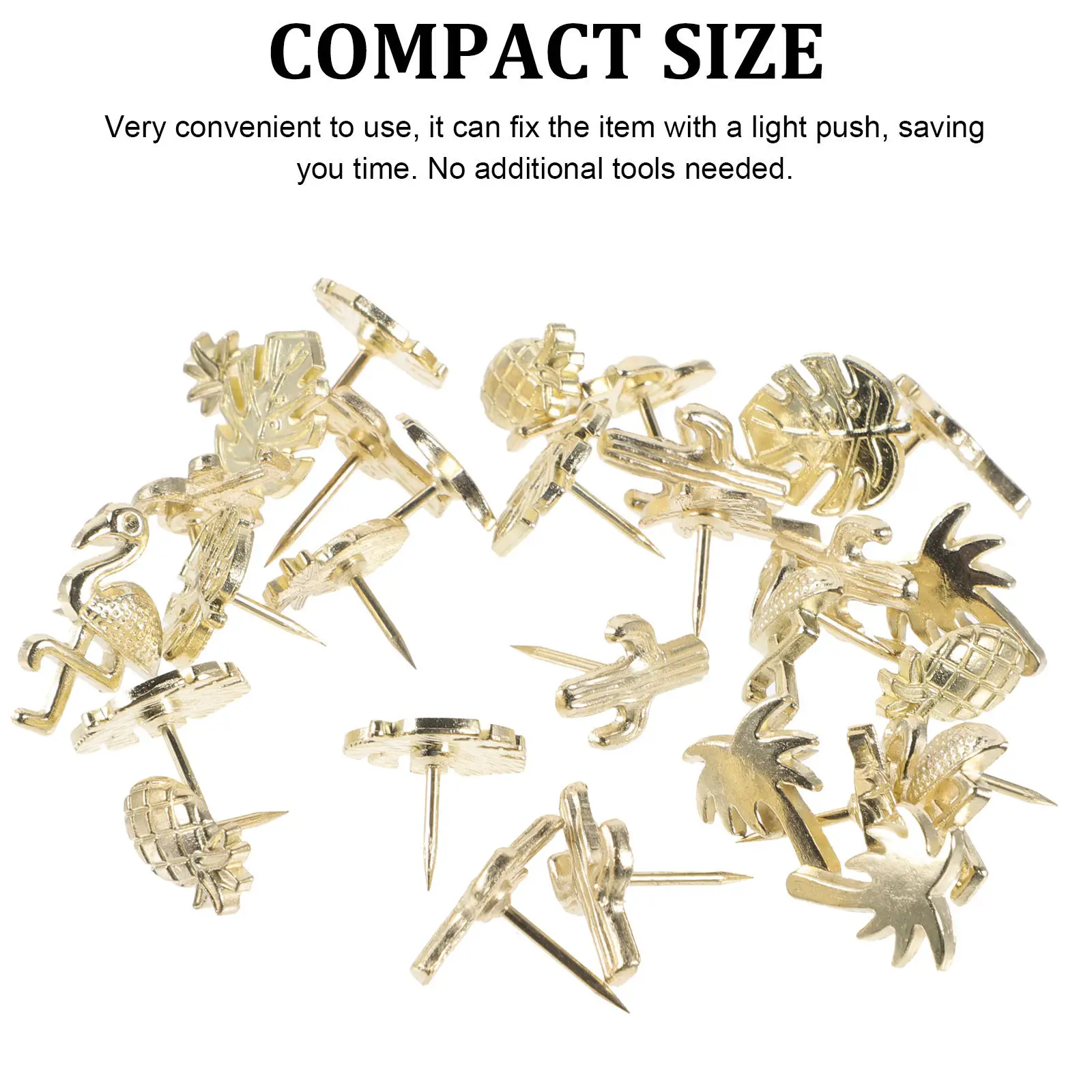 30Pcs 선인장 모양 핀, 섬세한 금속 푸시핀, 일상용 사무용품, 코르크 보드, 지도 마커, 핀