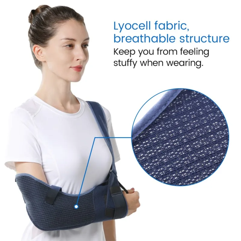 

Arm Sling Immobilizer for Arm Joint Injury and Dislocated Hand Rotator Cuff Medical Shoulder Sling Support Comfortable