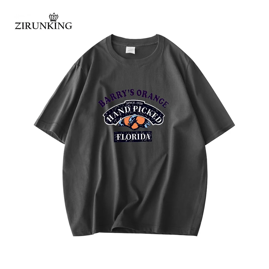

ZIRUNKING-новые летние резиновые футболки с принтом букв и логотипов, уличные Стильные топы для отдыха, высококачественные хлопковые Базовые Женские футболки