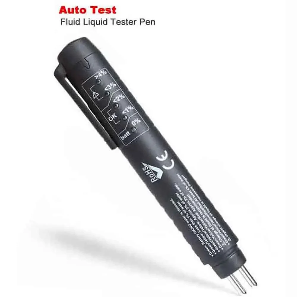 Brake Fluid Oil Testing Pen Brake Fluid Tester Check Liquid LED Display Testing Mositure Car Accessories