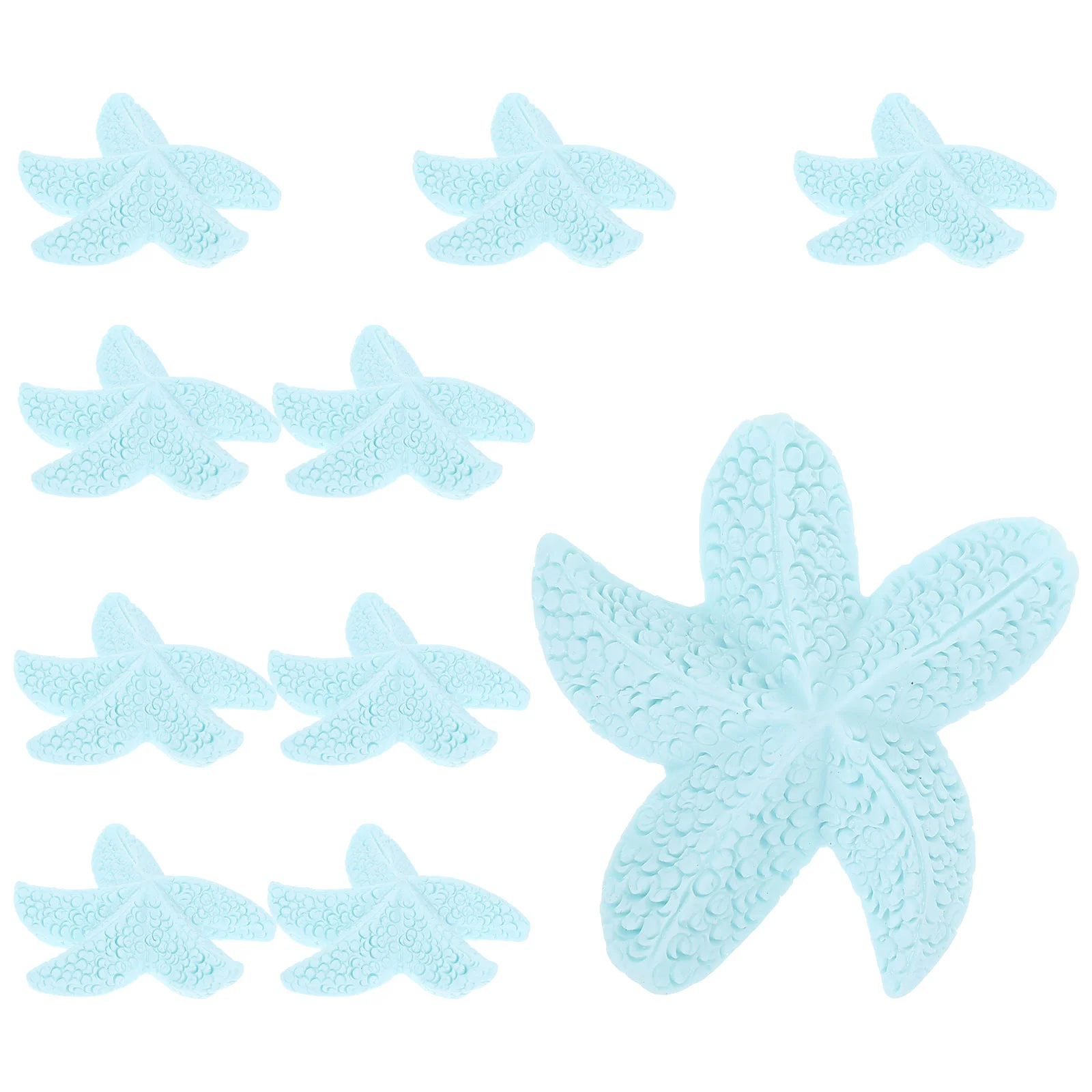 

10 Pcs Micro Landscape Crafts Mini Seastar Sculpture Decor Models Figurines Miniature Decorations Miniatures Adorn