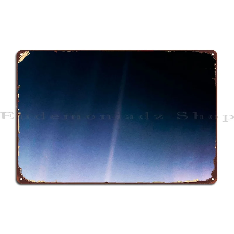 Pois Blu Pallido Voyager 1 Cartello In Metallo Home Party Cave Design Cinema Tin Sign Poster