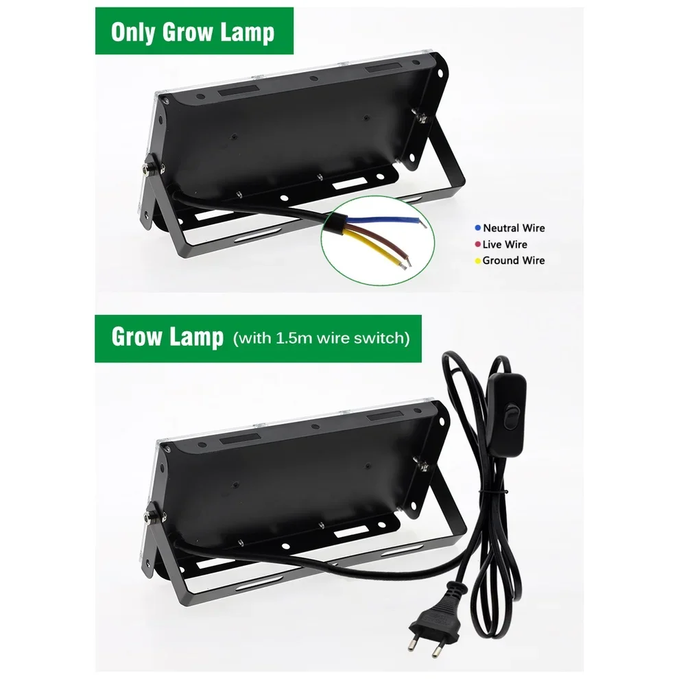 Full Spectrum LED Grow Light with UV for Indoor Plant Cultivation