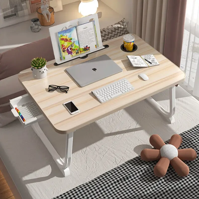 

Laptop Desk Bed Desks Foldable Lazy Table Small Tables Student Table Dormitory Table Bay Window Computer Desks Bedroom Furniture