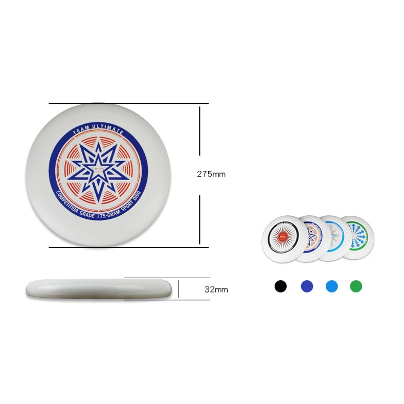 11'' 175g Professional Ultimate Flying Disc For Competition Sports Certified by WFDF
