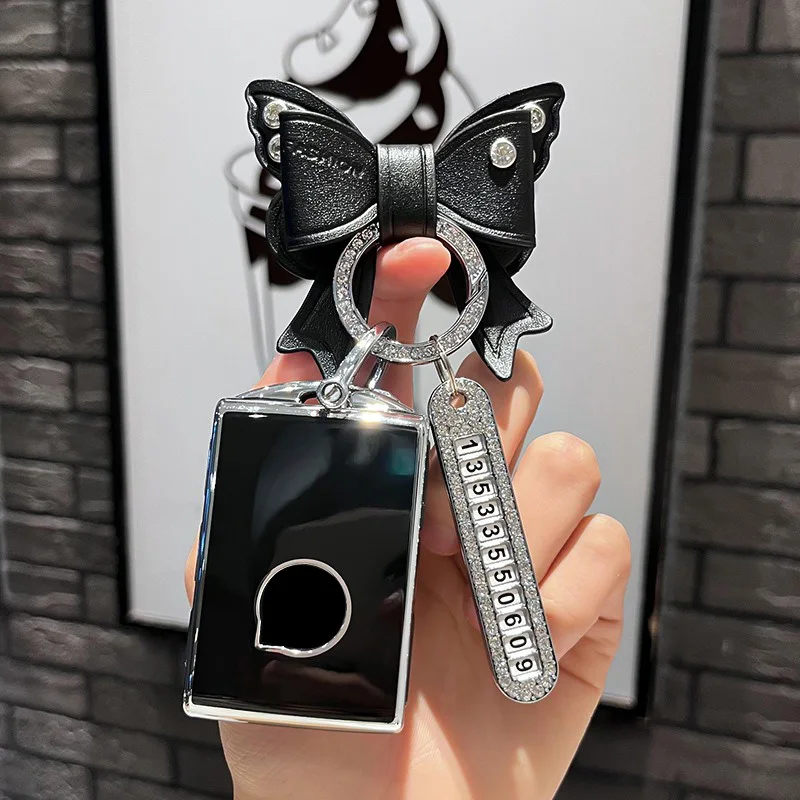 Luxurious TPU Car Key Fob Case in Sleek Design