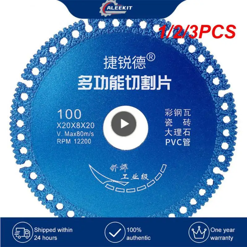

1/2/3PCS Composite Multifunctional Cutting Saw Blade 100mm Ultra-thin Saw Blade Ceramic Tile Glass Cutting Disc For Angle