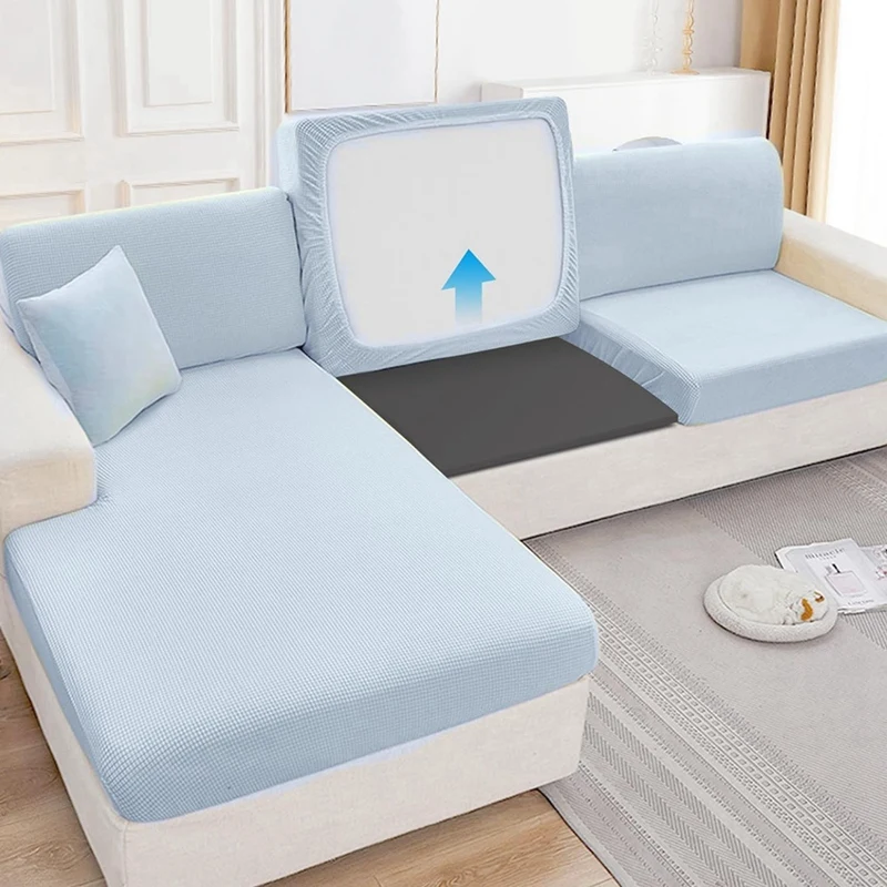 Lot De 3 Coussins De Canapé Pour Siège Affaissé - 52 X 52 Cm