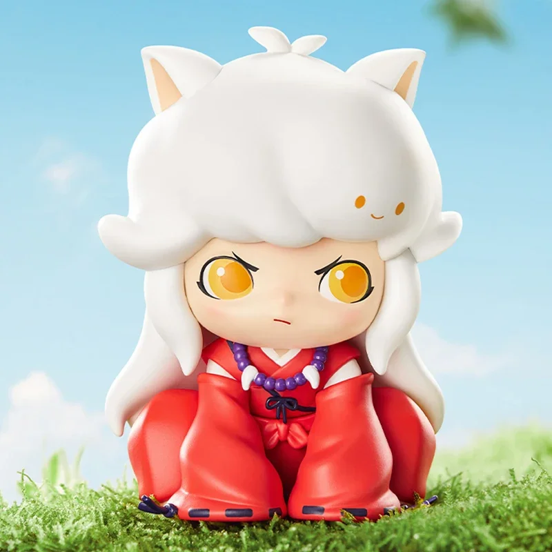 

POP MART DIMOO Inuyasha Handmade Version of Shiseimaru Kawaii Anime Action Figure Toys Collectible Figurine Model Handmade Box