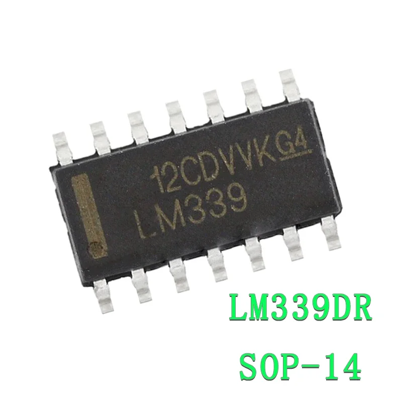 

10PCS LM339DR SOP14 LM339 SOP LM339DT SMD LM339DR2G SOP-14 339DR new and original IC