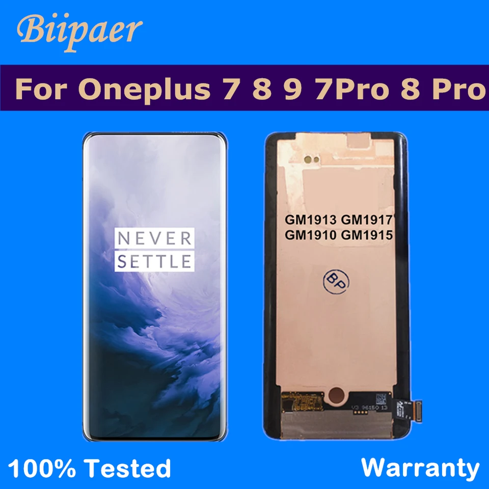 Optic AMOLED LCD Display Touch Screen Digitizer Assembly For