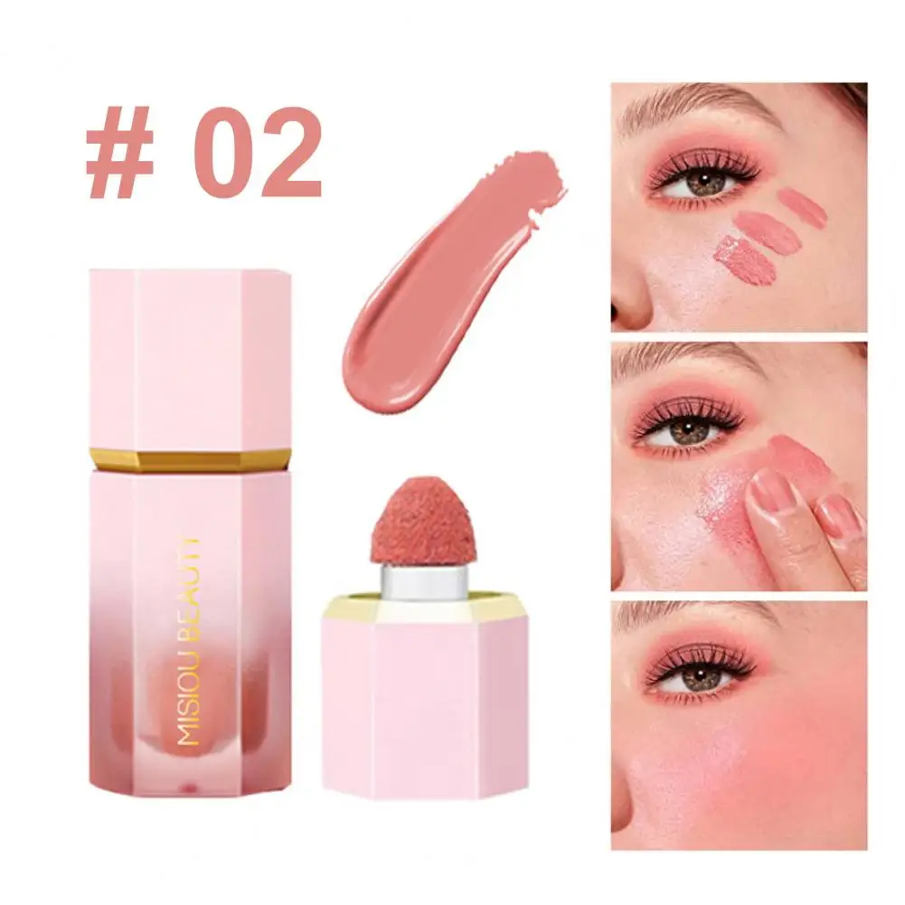 Blush Makeup Cheek Blusher Soft Brush Tip Light weight Versatile Facial Nourishing powder blusher,blush powder,facial blusher