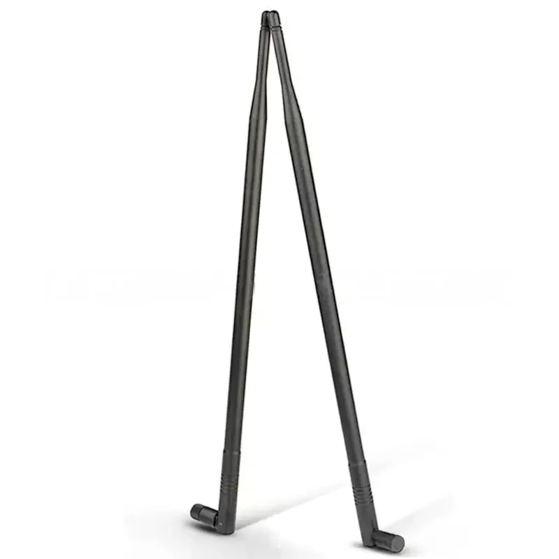 Antenne Wifi 9dBi 2.4GHz 5.8GHz RP-SMA – Signal Stable et Longue Portée pour FPV, gros plan sur le connecteur doré