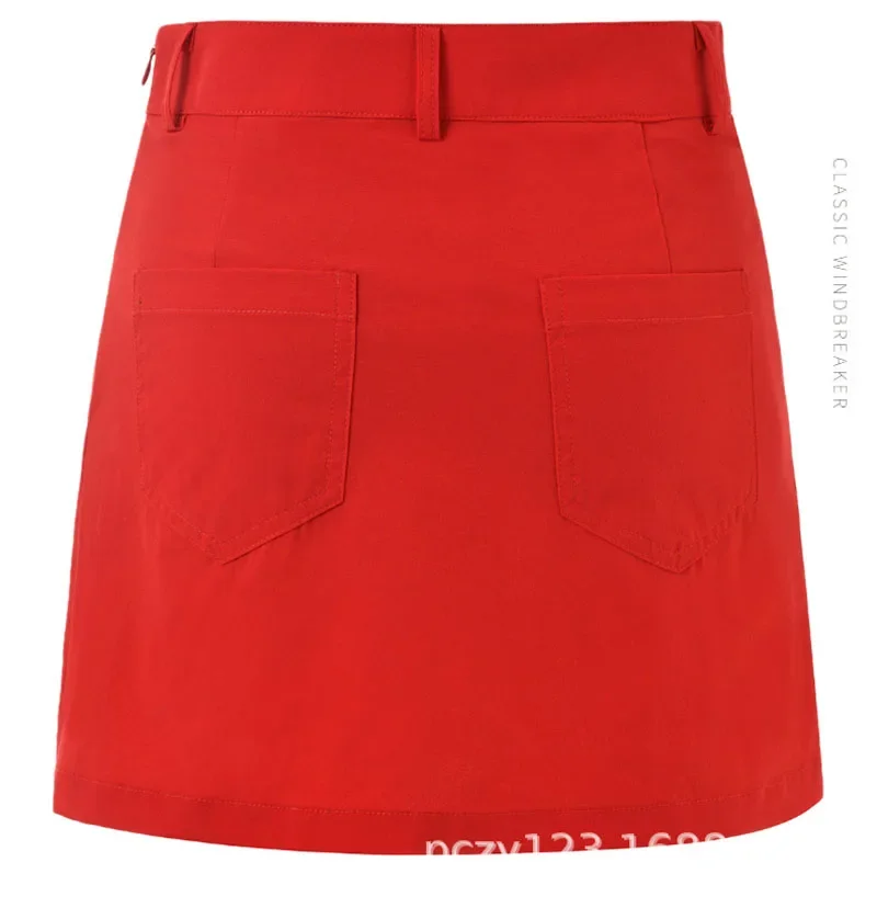 Monday Flow Golf Women Summer Sports Skirt Breathable Leggings Half Body Skirt Ladies A-line Pleated Skirts