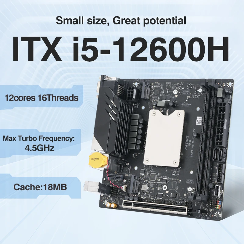 Mini ITX DIY パソコン　core i5 cpu Mini ITX DIY PC with Core i5 CPU