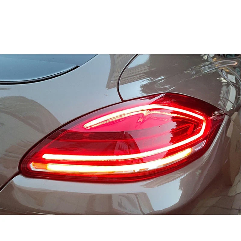 

2pcs LED Taillights for Porsche Panamera 970 Car Tail Light 2010-2013 Rear Lamp DRL Animation Dynamic Turn Signals Auto Assembly