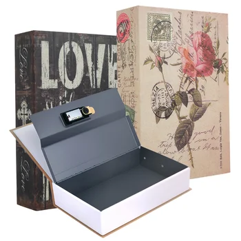 Secret Hidden Safe Security Box with Password Lock Book Shape Safe Lock Cash Money Coin Storage Mini Lock Box for Home NEW 1