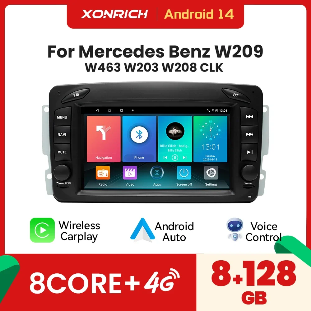 W168 Android Wireless Carplay Android Auto Car Mutimedia Player For Mercedes/Benz ...