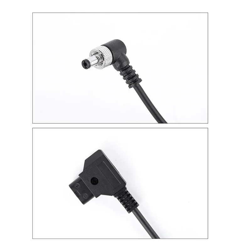 D-TAP Plug to DC Port DC Monitor Supply Cable Spring Power Wire with Lock for BMPC/ATOMOS/BESTVIEW MonitorN01R
