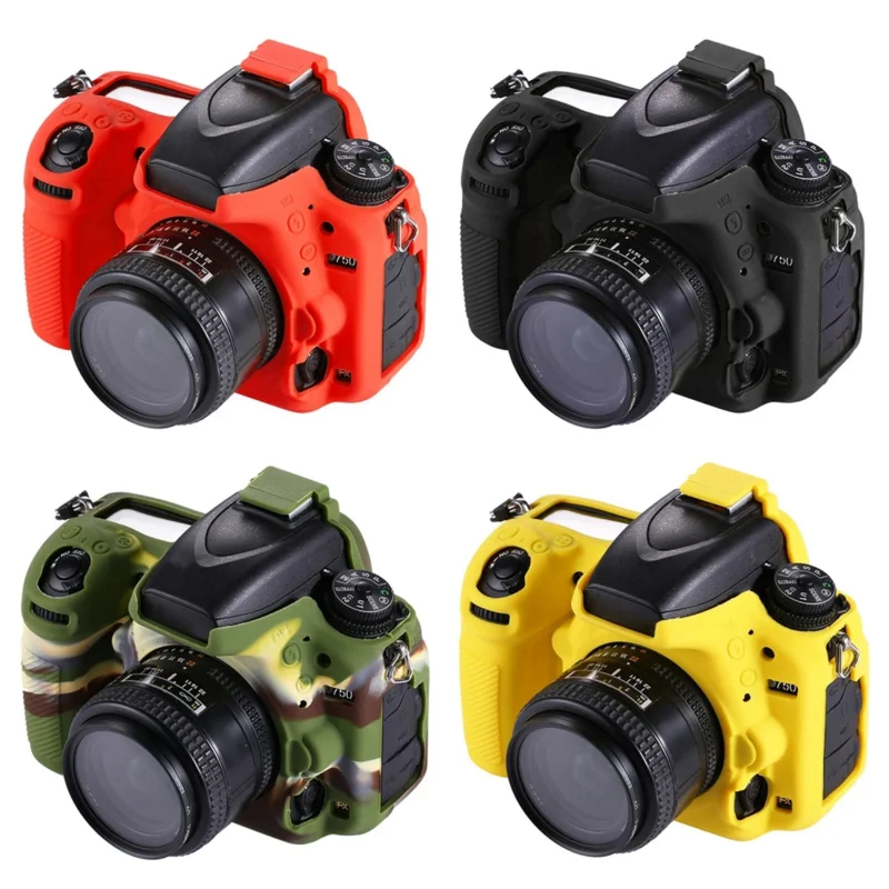

Для камеры Nikon D750 защитный чехол puluz мягкий силиконовый фотографический