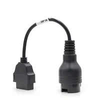 Hot sales OBD2 Cable for IVECO 38Pin Obd 16 Pin Connector Cable 38 PIN Truck Heavy Duty Trucks Diagnostic Extension Cable Plug 2