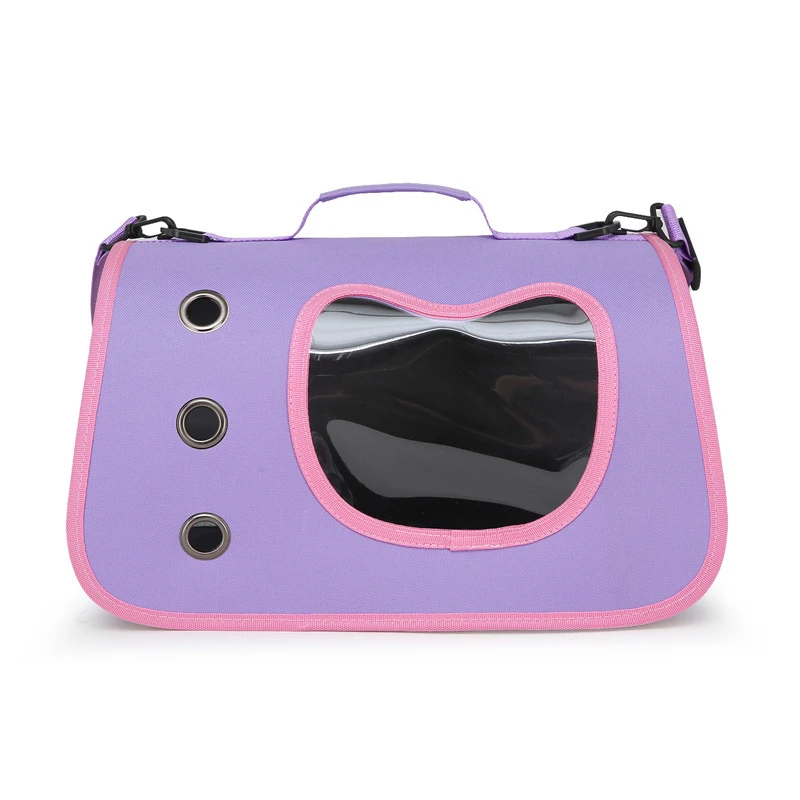 thumbnail image 1 of Bolsa de transporte para gatos con ventana, transparente, transpirable, para mascotas, cápsula espacial, plegable, transpirable, para viajes, 1 of 5